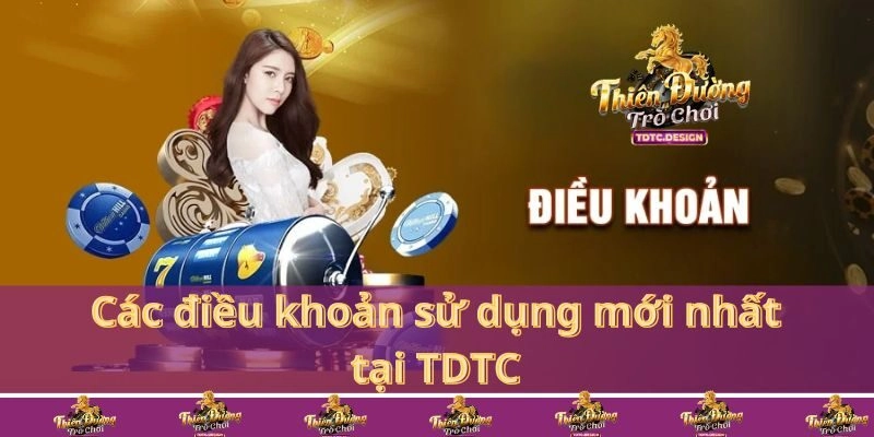 Các điều khoản sử dụng mới nhất tại TDTC